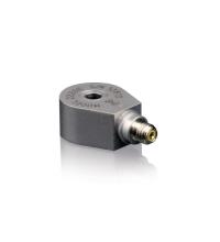 Accelerometer, PE, 3 pC/g, -67°F to +500°F, isolated, thru-hole mount, 3.1 grams