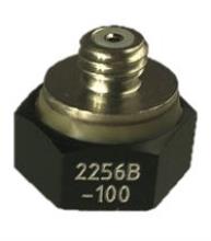 Accelerometer, IEPE, 10 mV/g, ±500 g, -67°F to +257°F, isolated anodized aluminum base, adhesive mount, top connector, 4 grams