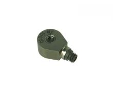Accelerometer, IEPE, 10 mV/g, ±500 g, 2 Hz to 30 kHz, -67°F to +257°F, isolated, thru-hole mount, side connector, 1.9 grams