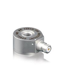 Accelerometer, IEPE, 100 mV/g, ±50 g, -67°F to +257°F, isolated, thru-hole mount, side connector, 10.5 grams