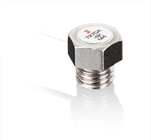 Accelerometer, PR, 20,000 g, undamped, stud mount, 92 in cable, 10V excitation