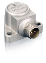 Accelerometer, PE, 100 pC/g, -65°F to +500°F, differential output, ARINC mount, 60 grams, no cable incl.