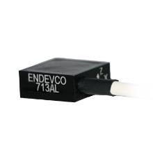 Accelerometer, PR, 2000 g, triaxial, damped, adhesive mount, 25 ft cable, 5V & 10V excitation, <5,000 ohms