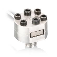 Accelerometer, PR, 2,000 g, undamped, screw mount, 48 in cable, mechanical isolator, 10V excitation