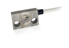 Accelerometer, PR, 200,000 g, undamped, screw mount, 48 inch low noise cable, 10V excitation (ITAR controlled)