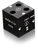 Triaxial Mounting Block for Endevco 7290G or PCB 3741F