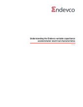 Understanding the Endevco VC Accelerometer Electrical Characteristics